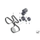 Kit courroie accessoire + Galets pour 35i n55 E..