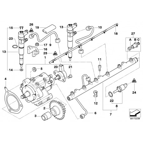 Pompe a injection HP R90 oem