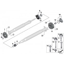 Pack flector / palier central pour bmw 530d G31