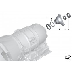 Kit 2 joints spi BMW sortie de BVA pour bmw 118i n43