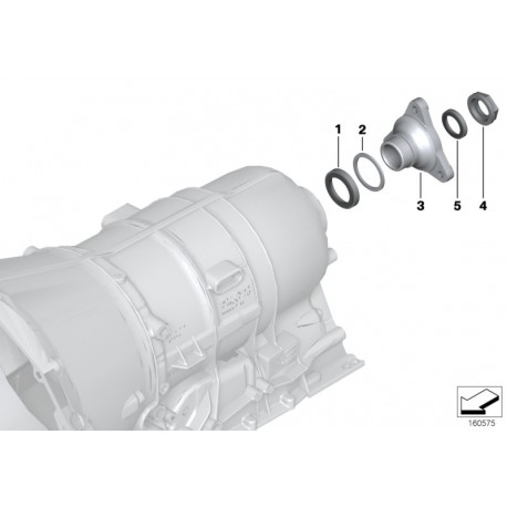 Kit 2 joints spi BMW sortie de BVA pour bmw 118i n43