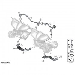 Canalisation retour d'huile du turbo 456 - 11427562800